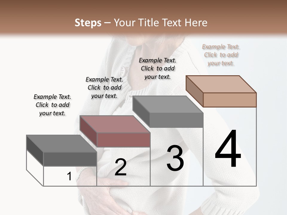 Grey Square City PowerPoint Template