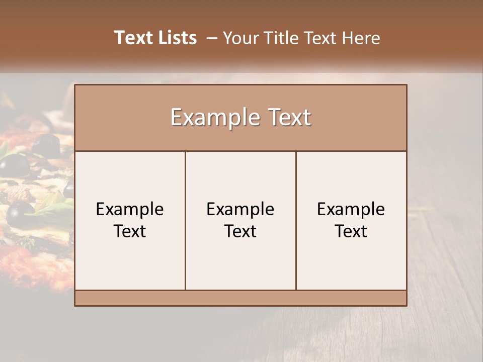 Background Planet Tall PowerPoint Template