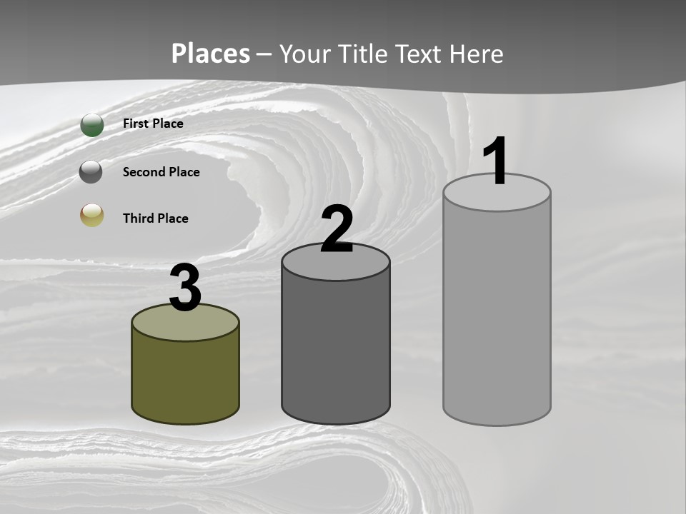 Square Planet Town PowerPoint Template