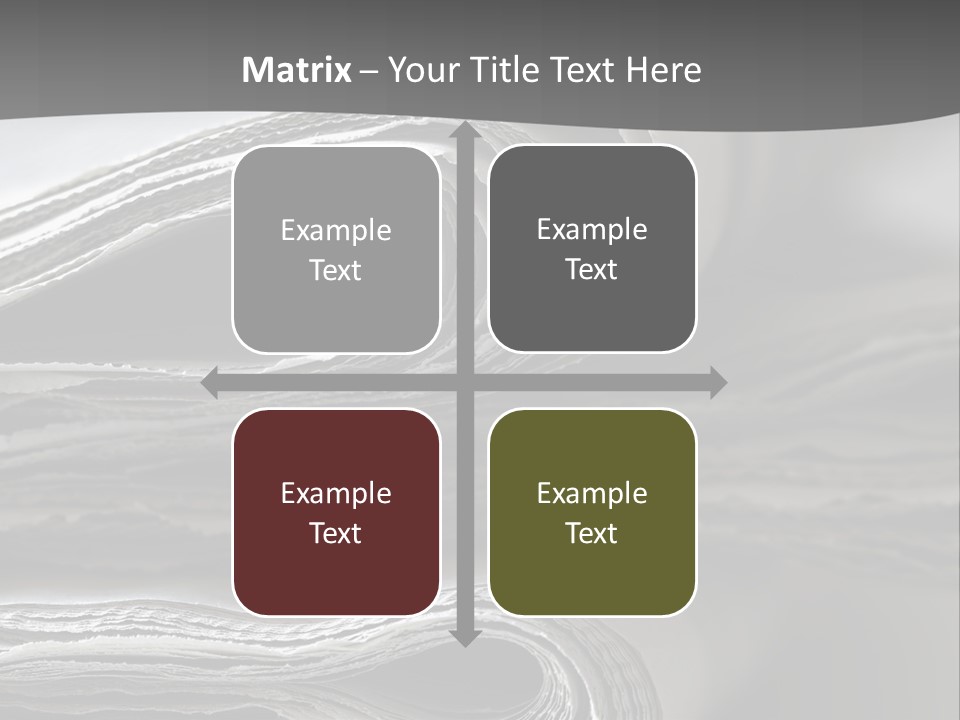 Square Planet Town PowerPoint Template