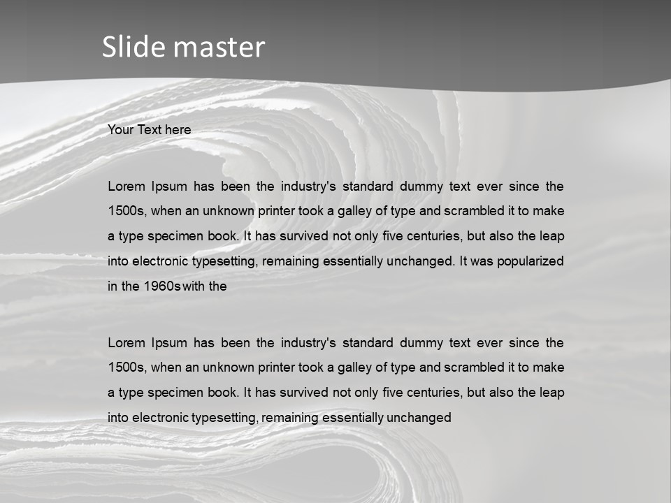 Square Planet Town PowerPoint Template