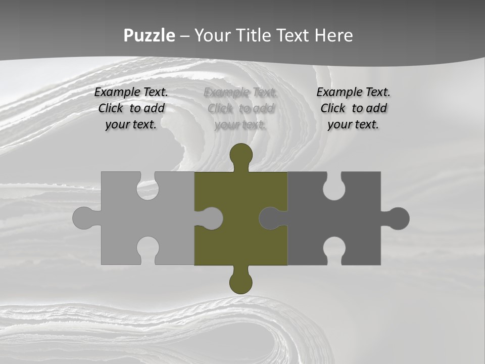 Square Planet Town PowerPoint Template