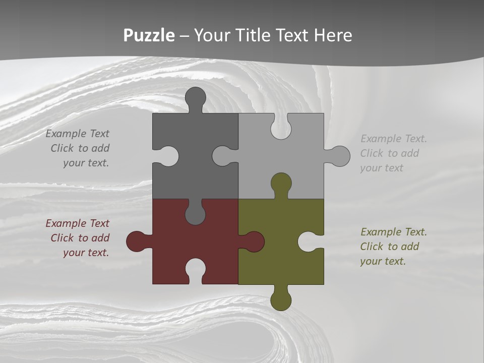 Square Planet Town PowerPoint Template