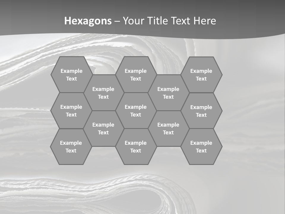 Square Planet Town PowerPoint Template