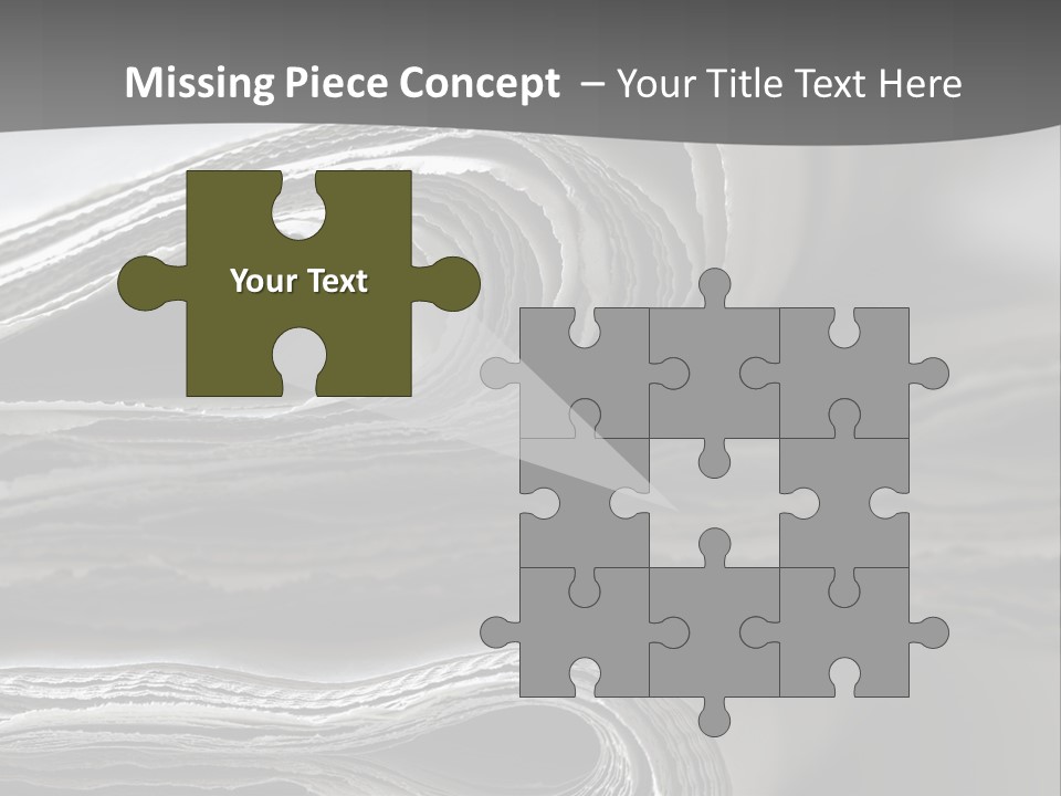 Square Planet Town PowerPoint Template