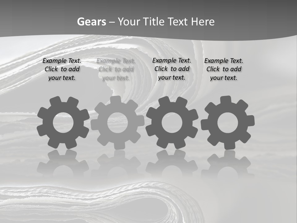 Square Planet Town PowerPoint Template