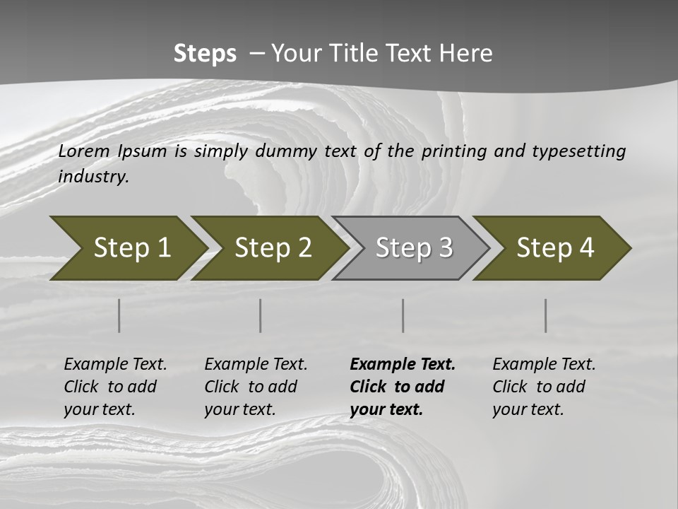 Square Planet Town PowerPoint Template