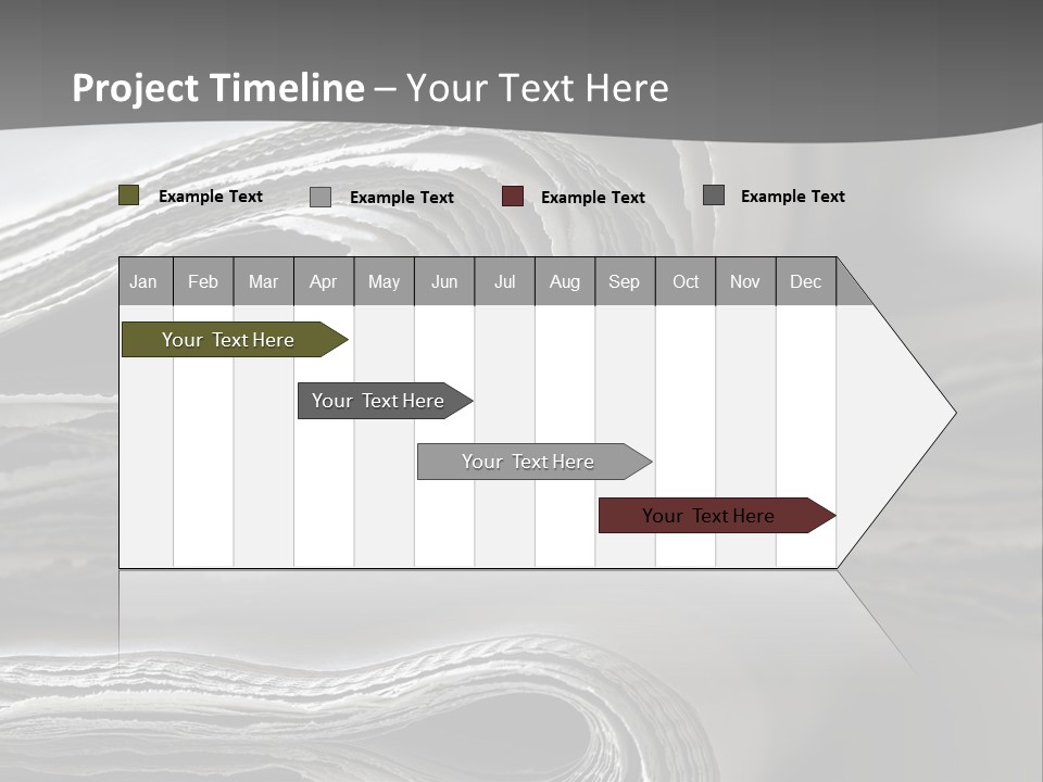 Square Planet Town PowerPoint Template