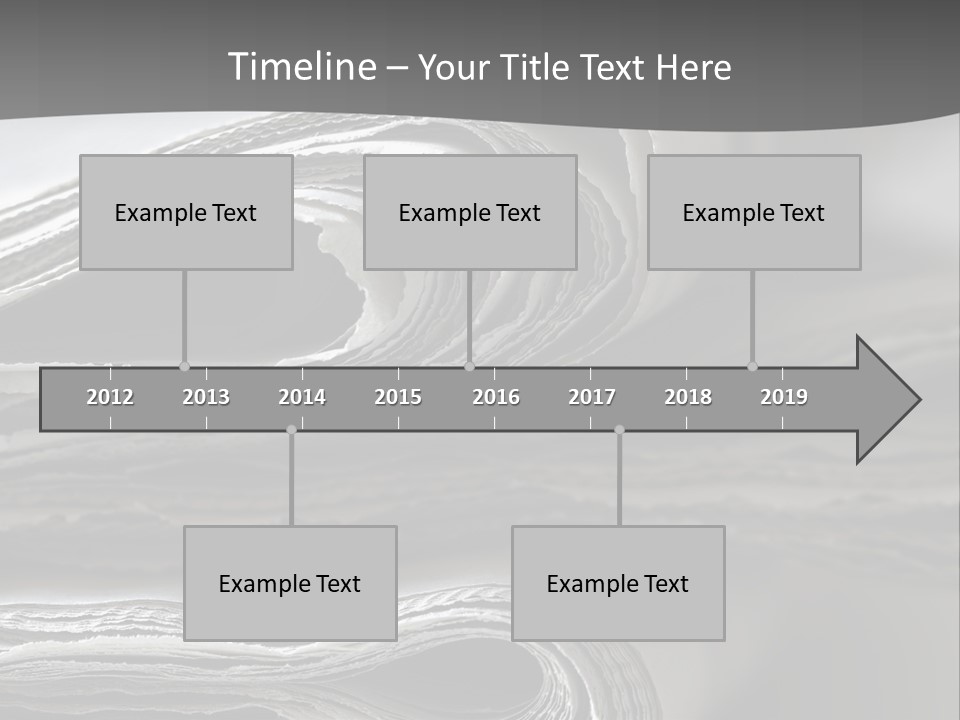 Square Planet Town PowerPoint Template