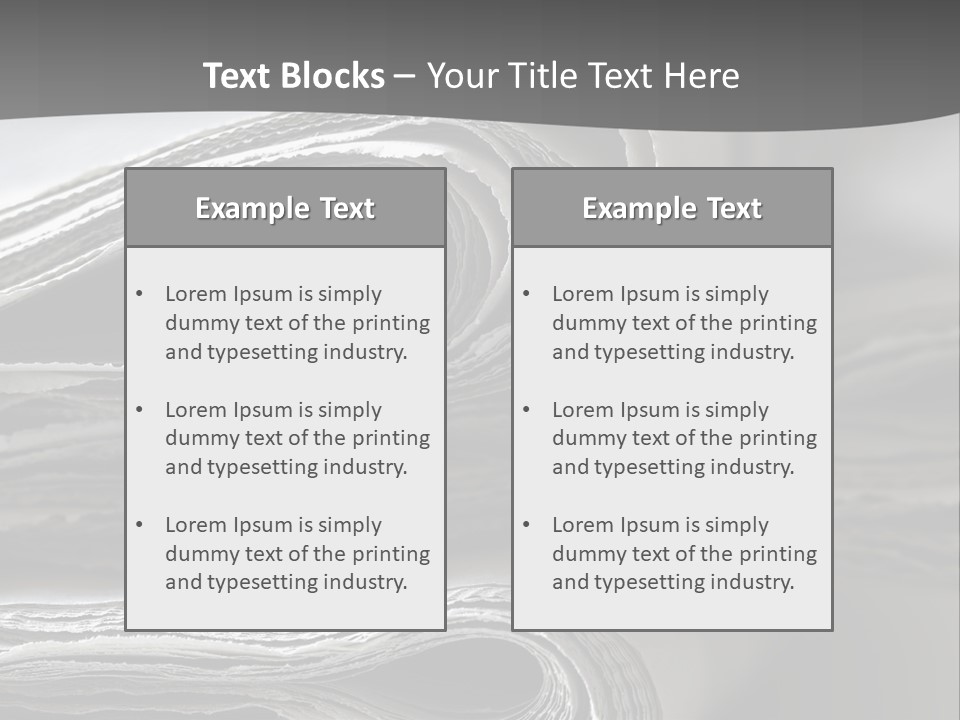 Square Planet Town PowerPoint Template