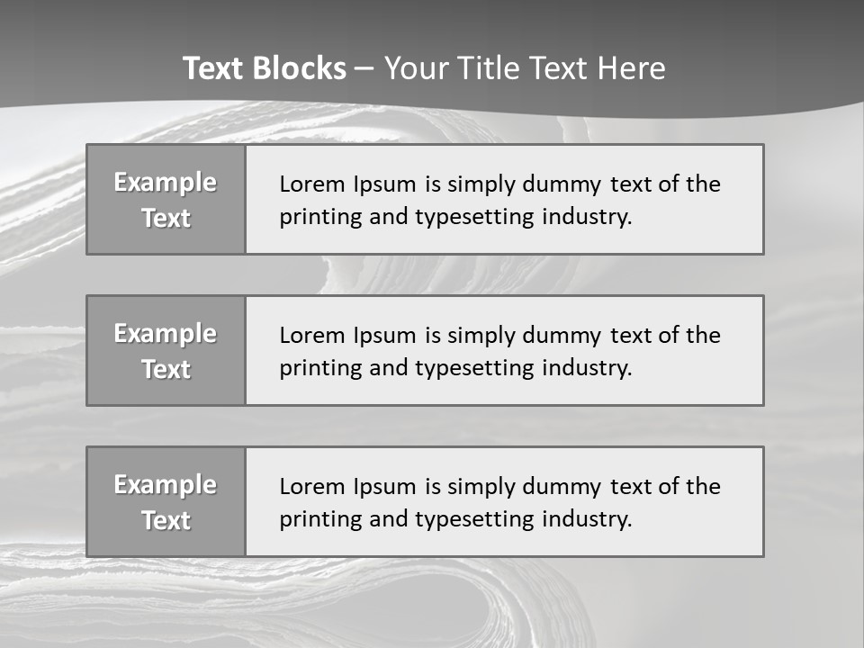 Square Planet Town PowerPoint Template