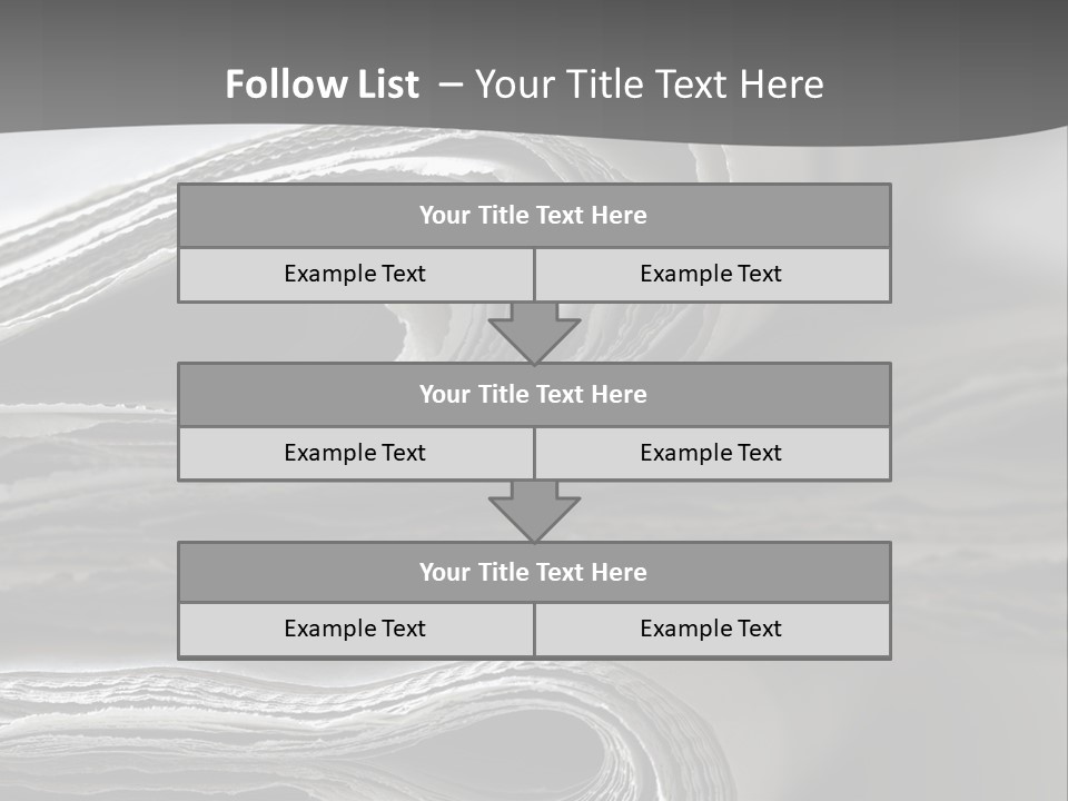 Square Planet Town PowerPoint Template
