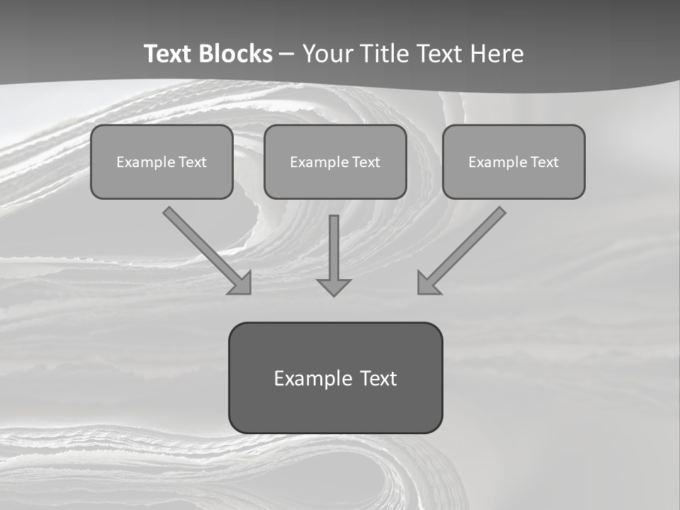 Square Planet Town PowerPoint Template