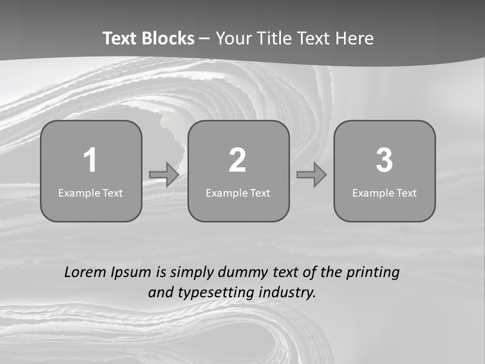 Square Planet Town PowerPoint Template