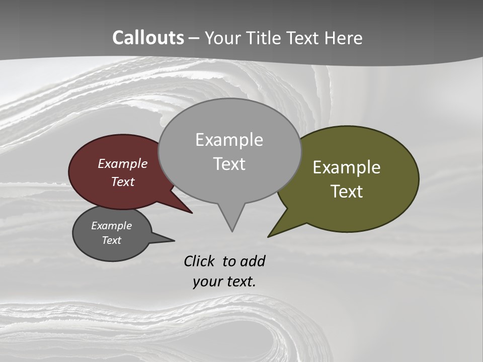 Square Planet Town PowerPoint Template
