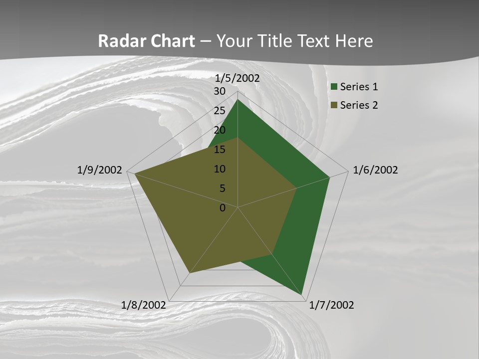Square Planet Town PowerPoint Template