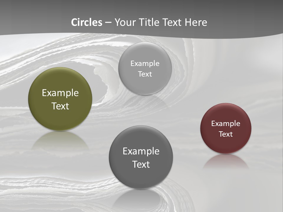 Square Planet Town PowerPoint Template