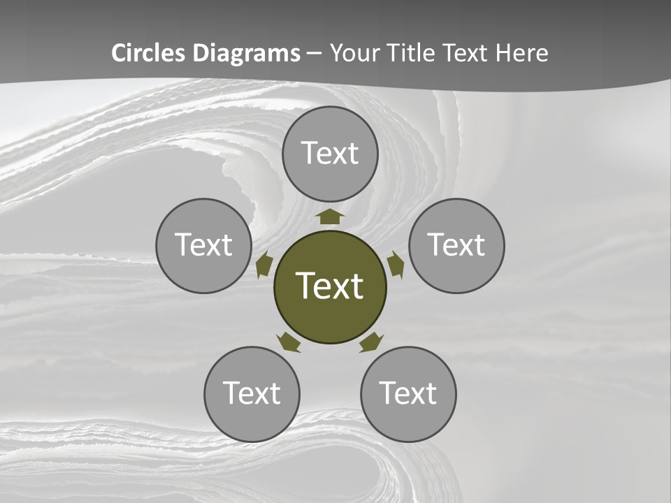 Square Planet Town PowerPoint Template