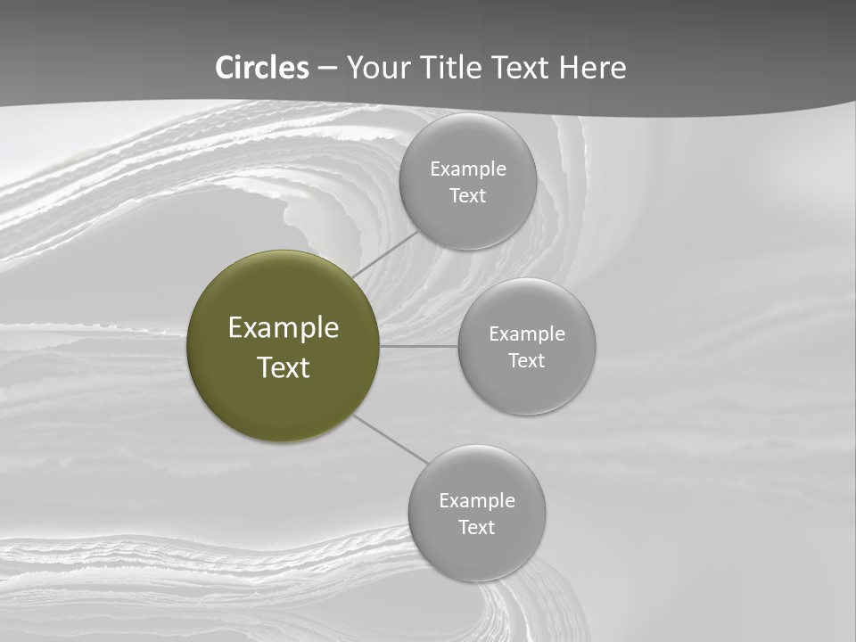Square Planet Town PowerPoint Template