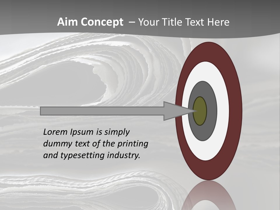 Square Planet Town PowerPoint Template