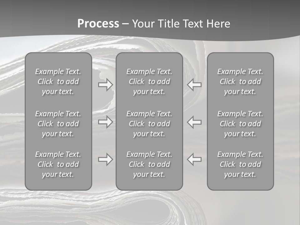 Square Planet Town PowerPoint Template