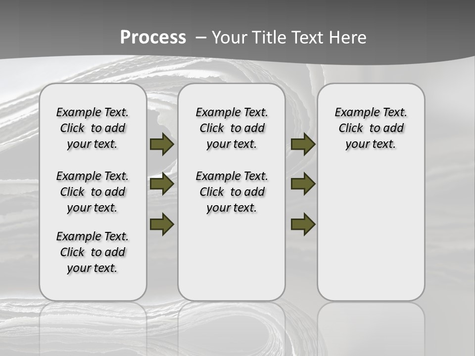 Square Planet Town PowerPoint Template