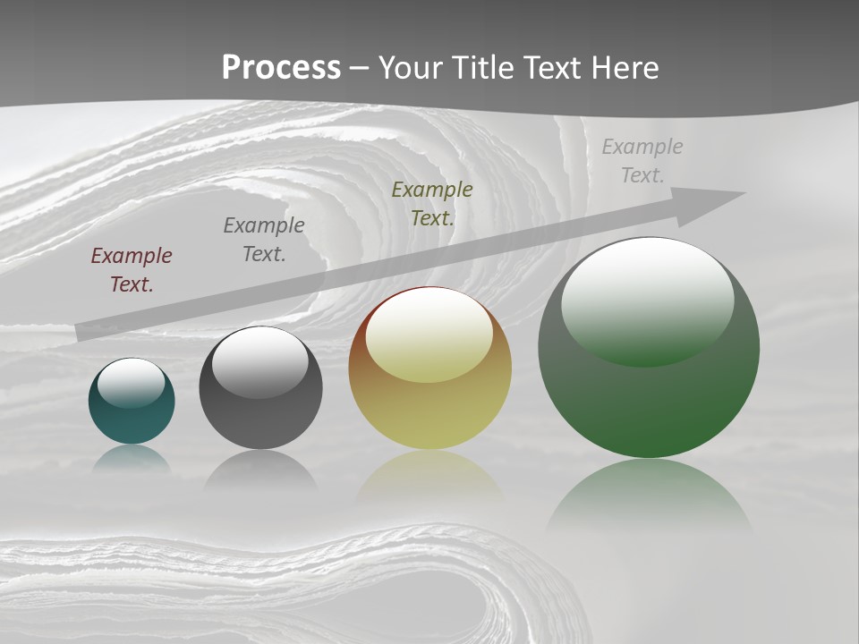 Square Planet Town PowerPoint Template