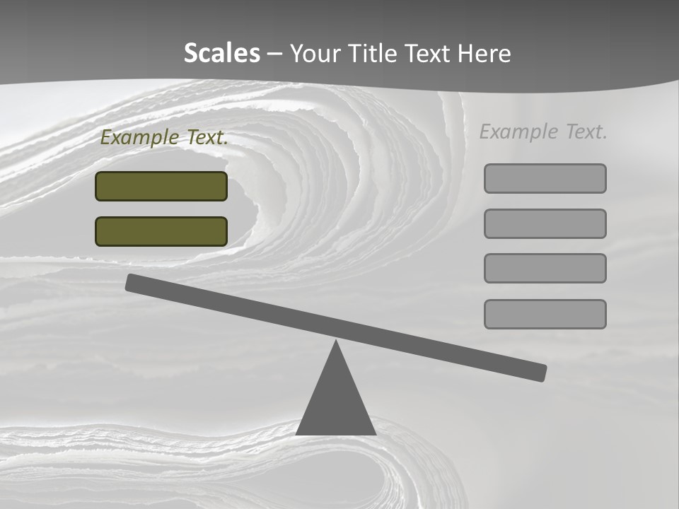 Square Planet Town PowerPoint Template