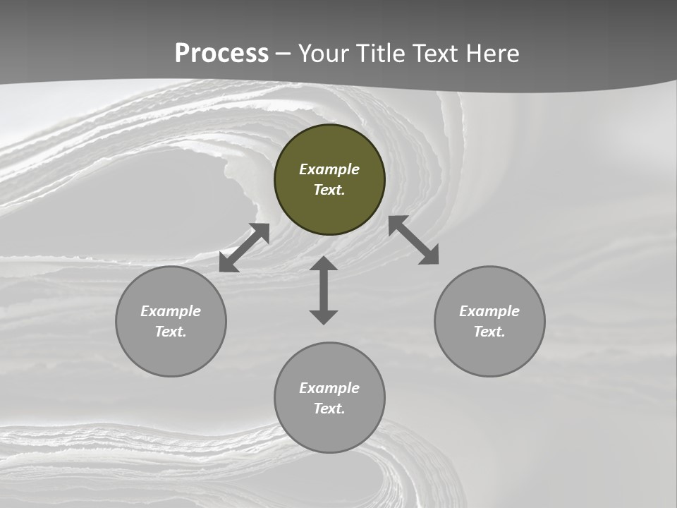 Square Planet Town PowerPoint Template