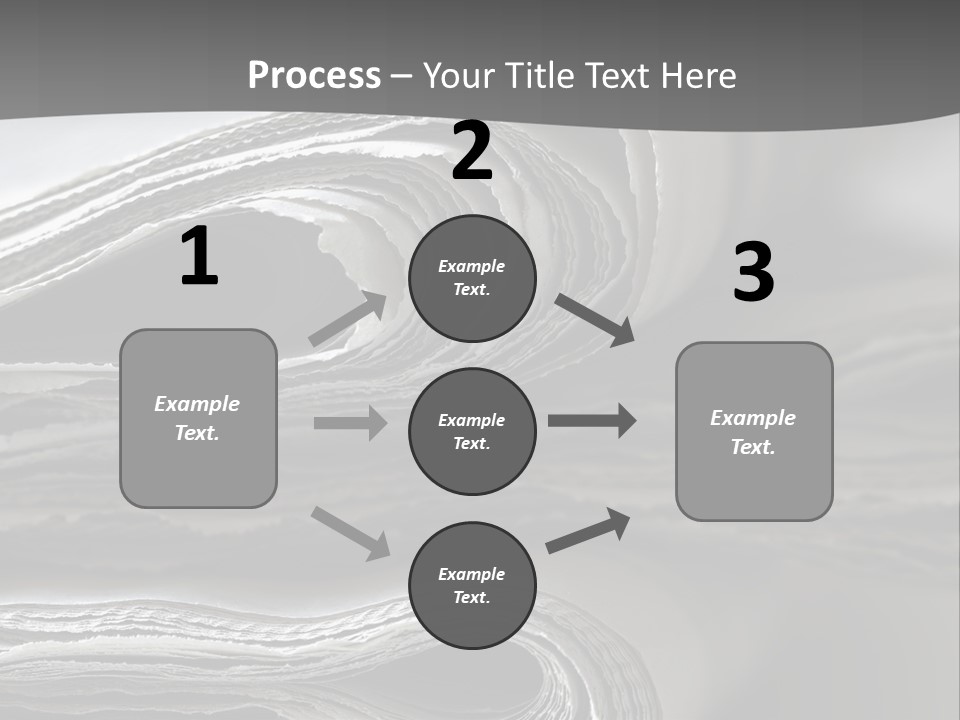Square Planet Town PowerPoint Template