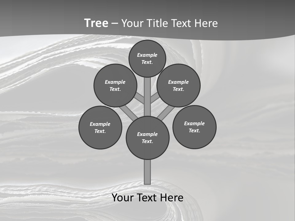 Square Planet Town PowerPoint Template