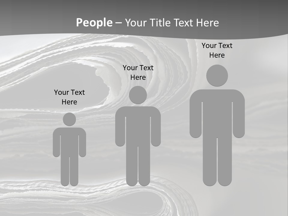 Square Planet Town PowerPoint Template