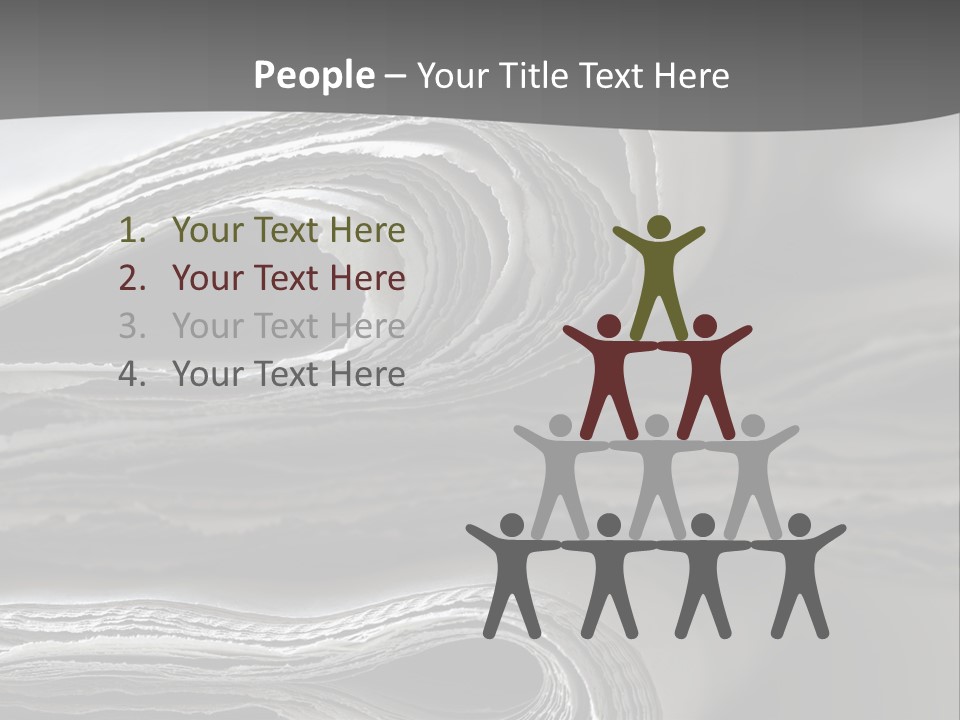 Square Planet Town PowerPoint Template