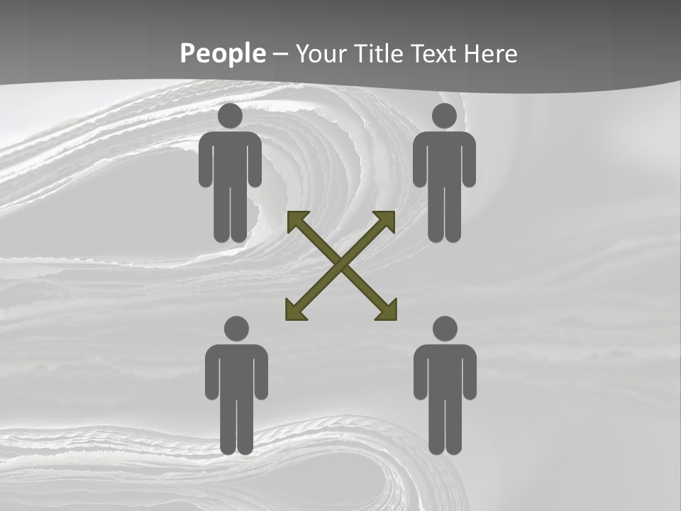 Square Planet Town PowerPoint Template