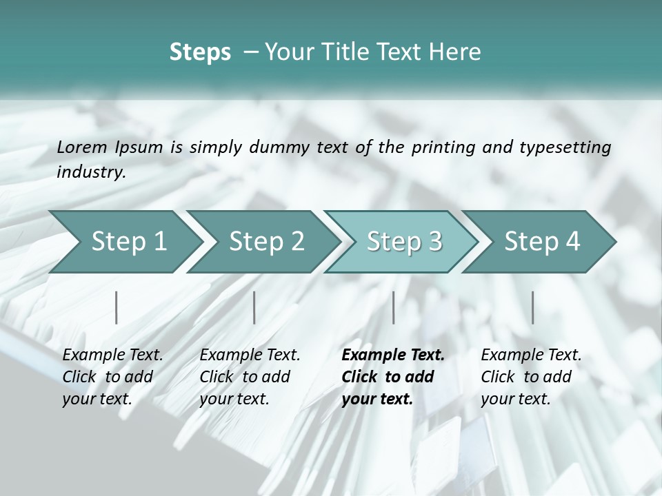 Structure House Modern PowerPoint Template