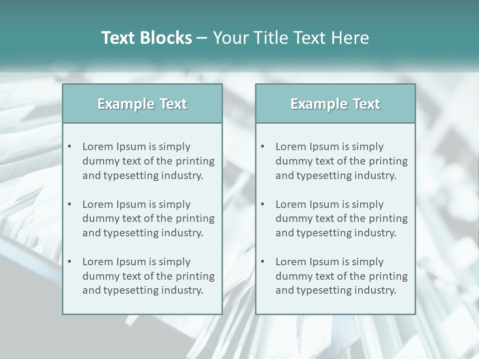 Structure House Modern PowerPoint Template