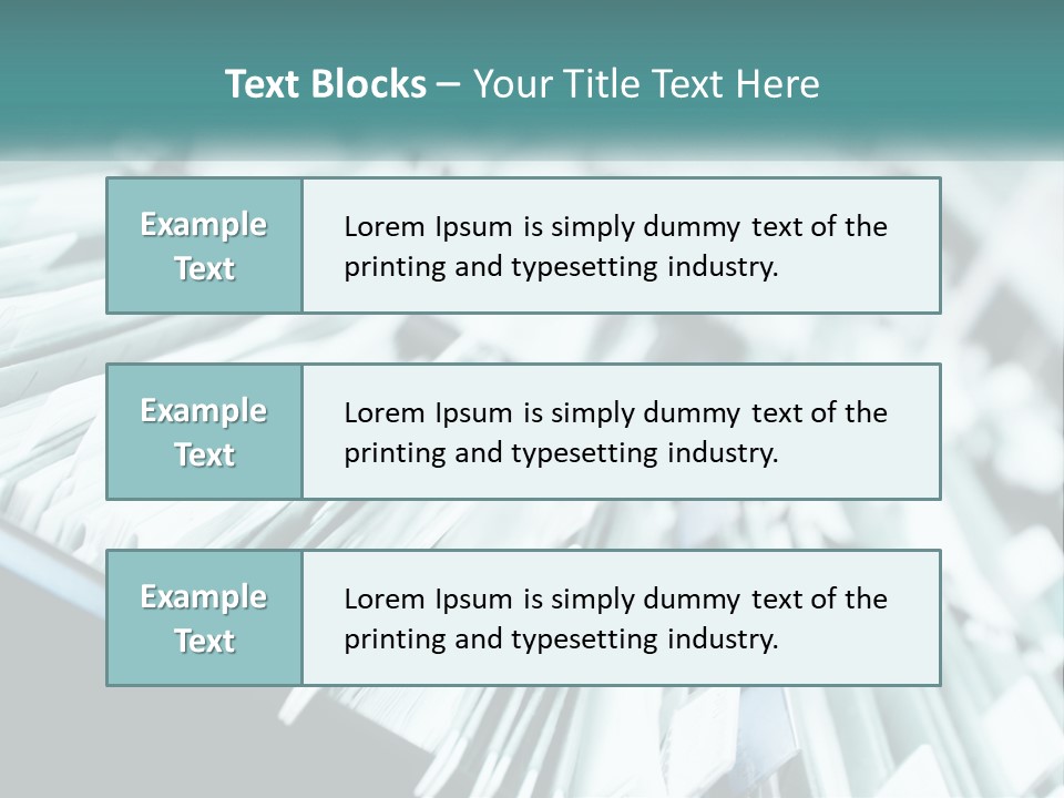 Structure House Modern PowerPoint Template