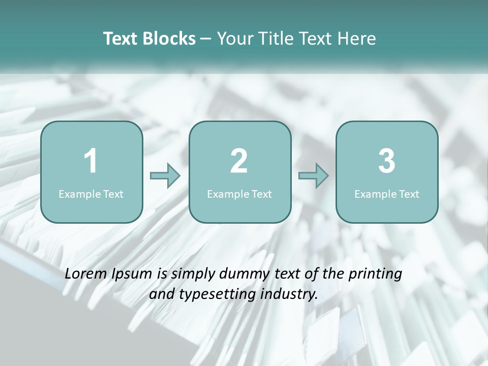 Structure House Modern PowerPoint Template