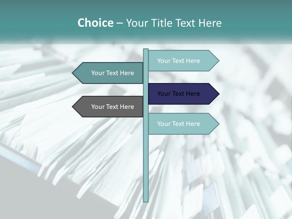 Structure House Modern PowerPoint Template