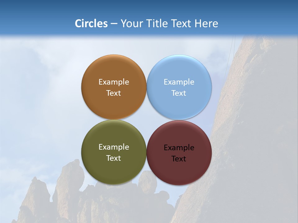 Globe Black House PowerPoint Template