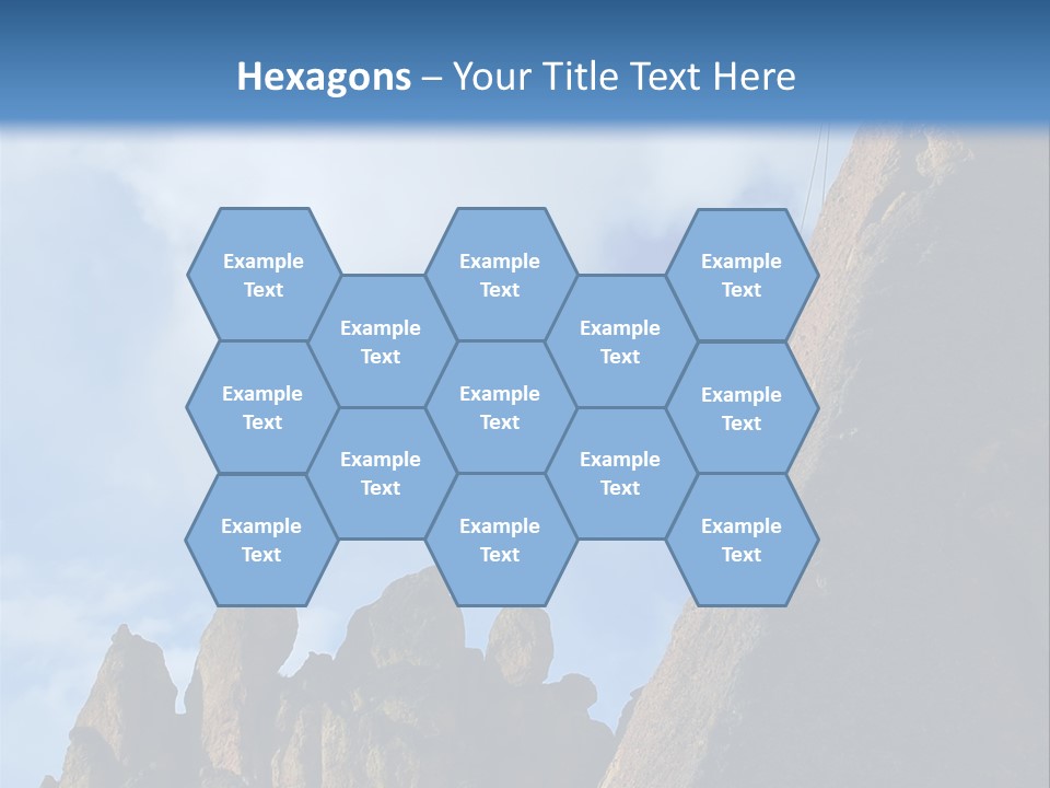 Globe Black House PowerPoint Template