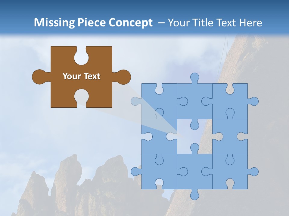 Globe Black House PowerPoint Template