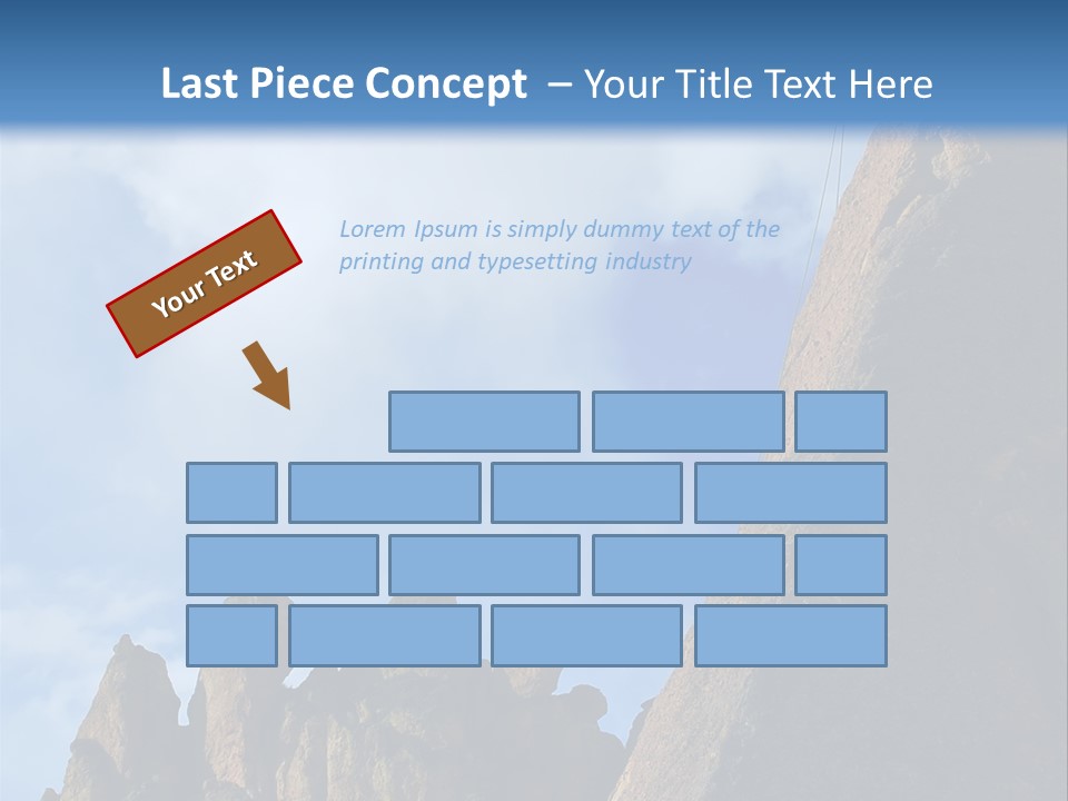 Globe Black House PowerPoint Template