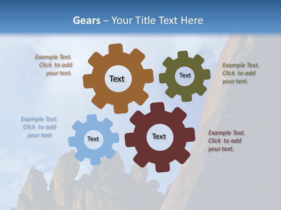 Globe Black House PowerPoint Template