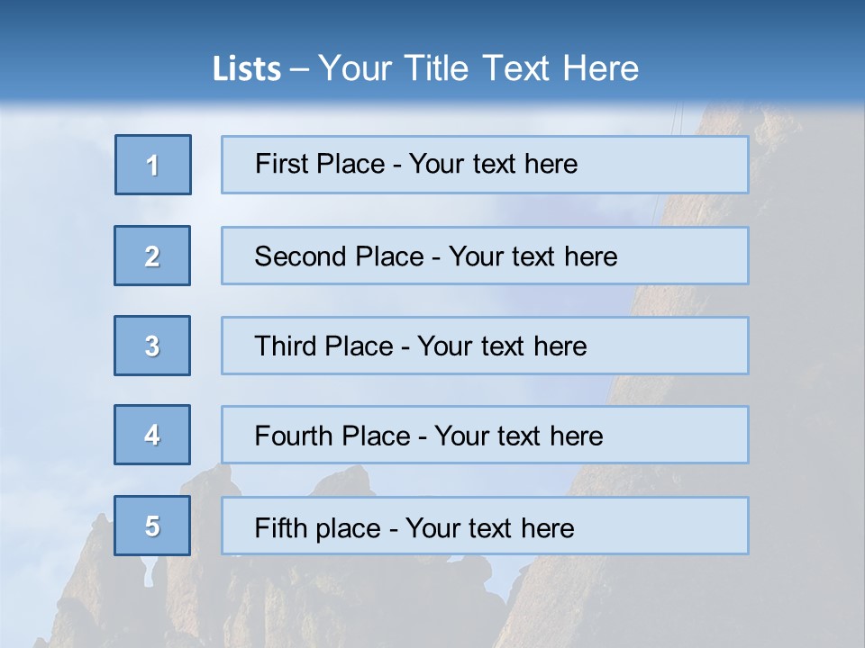 Globe Black House PowerPoint Template