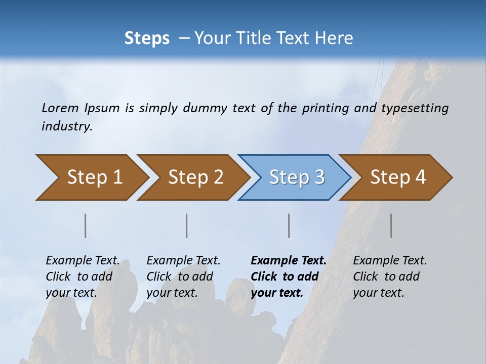 Globe Black House PowerPoint Template