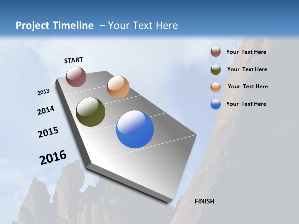 Globe Black House PowerPoint Template