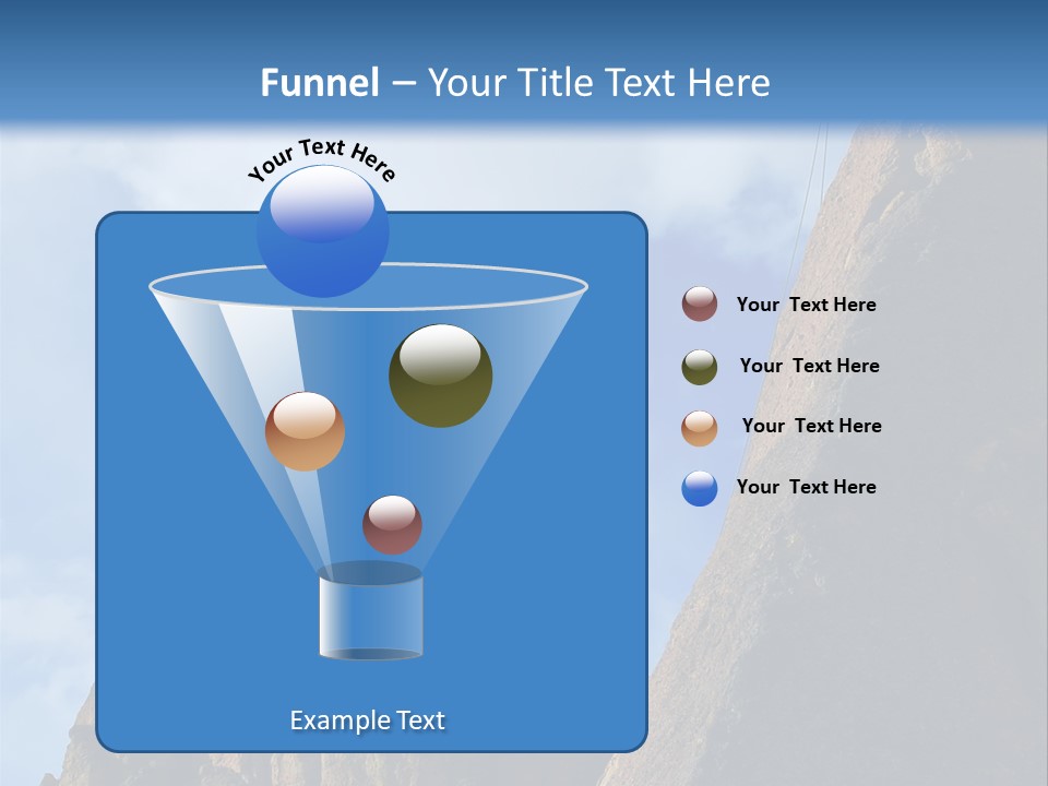 Globe Black House PowerPoint Template