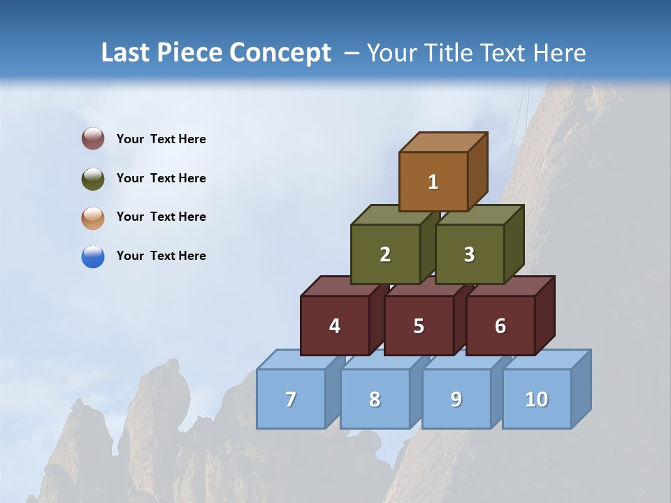 Globe Black House PowerPoint Template