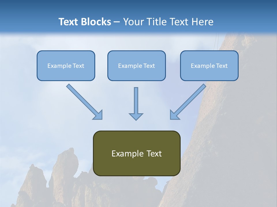 Globe Black House PowerPoint Template